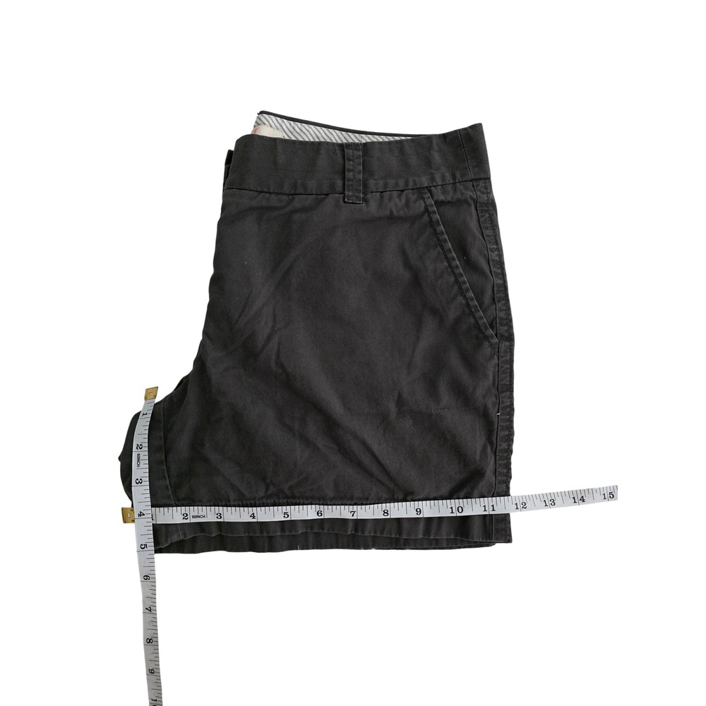 J.Crew Broken-In Chino Shorts Womens 6‎ Charcoal Grey Cotton Mid Rise Casual - Picture 5 of 6